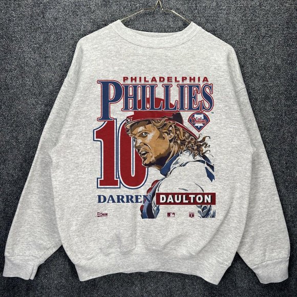 1993 Darren Daulton Philadelphia Phillies retro sweatshirt shirt collection tee - Picture 1 of 2